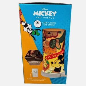 2 X Disney Mickey & Friends Color Changing Lamp